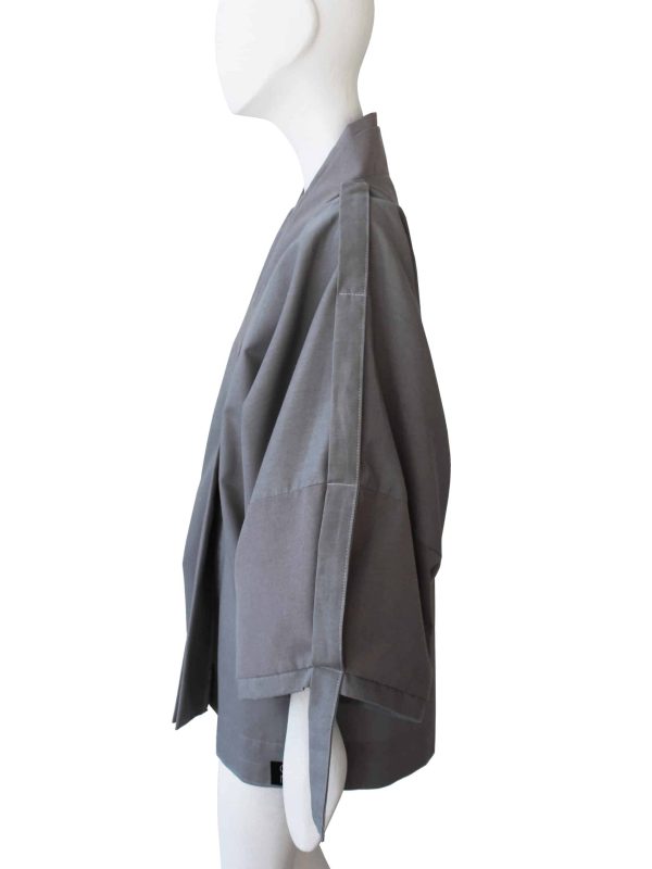 Raw Gray Kimono - Image 2