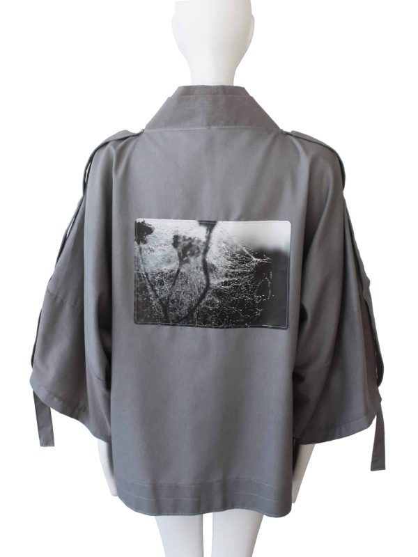 Raw Gray Kimono - Image 3