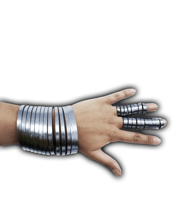 Striped bracelets