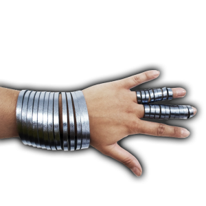 Striped bracelets