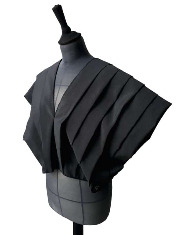 Origami Top Black