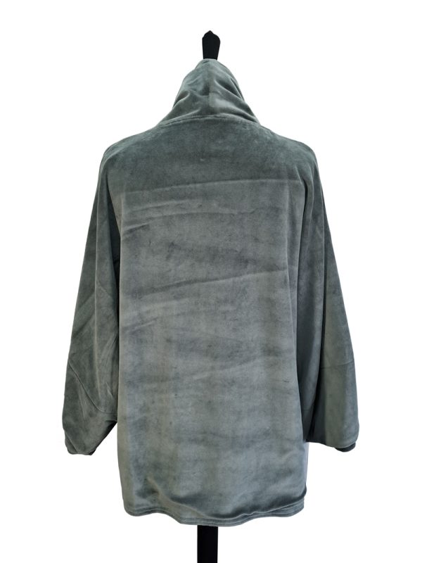 Kimono Veludo Cinzento - Image 3