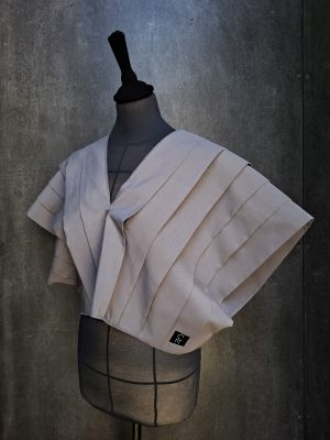 Origami Top Gray