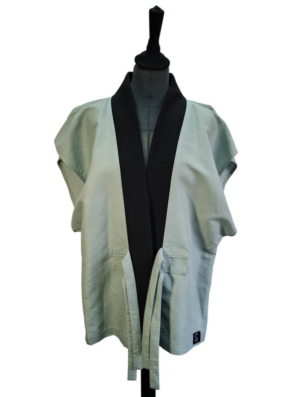 Kimono céu azul