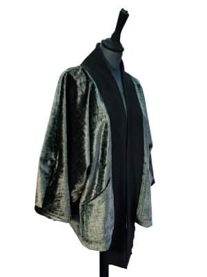 Metallic Velvet Kimono